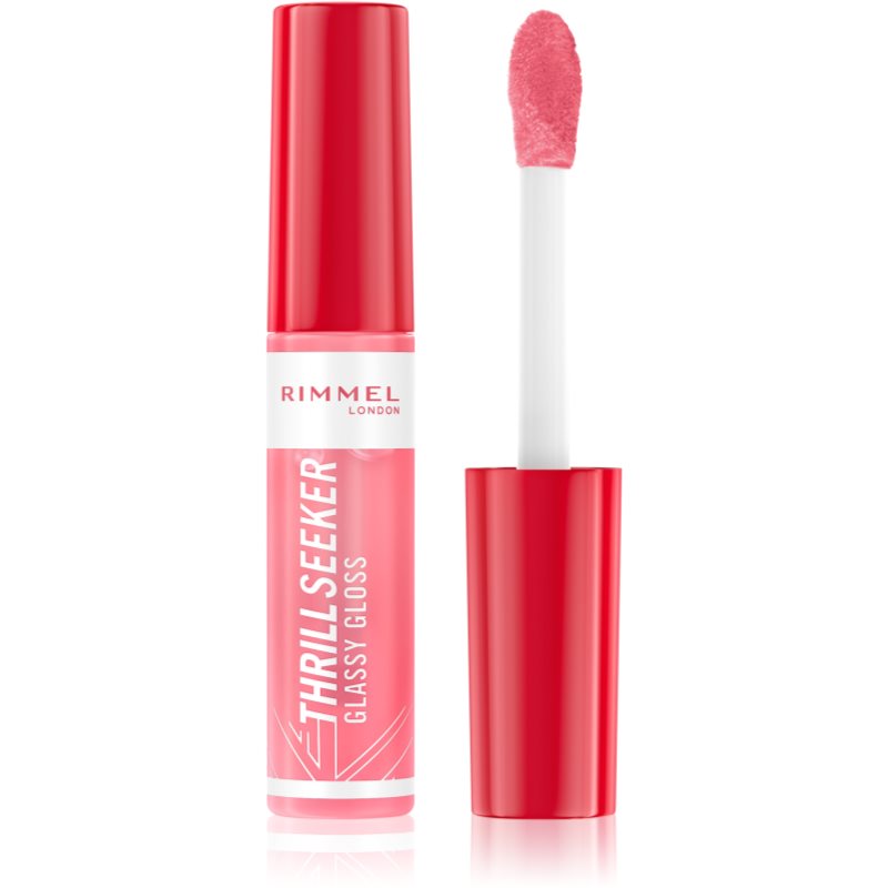 Rimmel Thrill Seeker Glassy Gloss luciu de buze pentru un volum suplimentar culoare 500 Pine to the Apple 10 ml