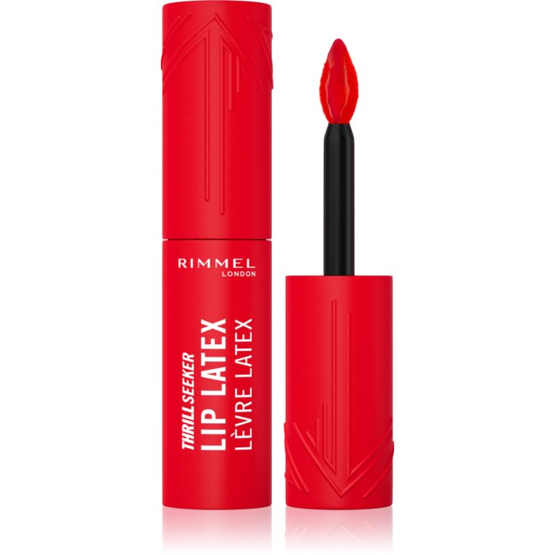 Rimmel Thrill Seeker Lip Latex ruj de buze lichid culoare 350 Spicy 6 ml