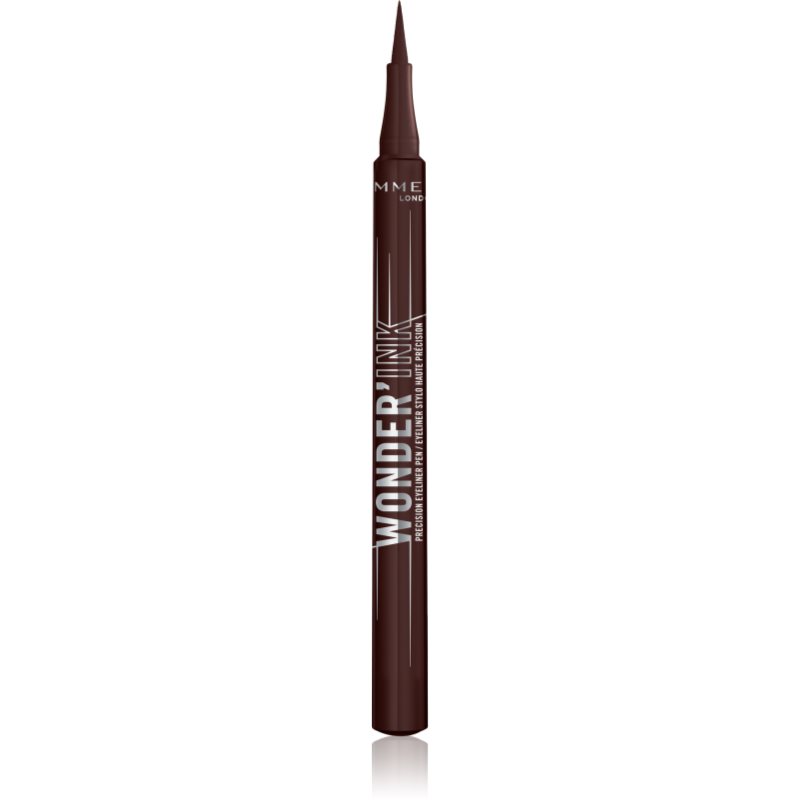 Rimmel Wonder Ink creion pentru conturul ochilor culoare 002 Spiced Chestnut 1 ml