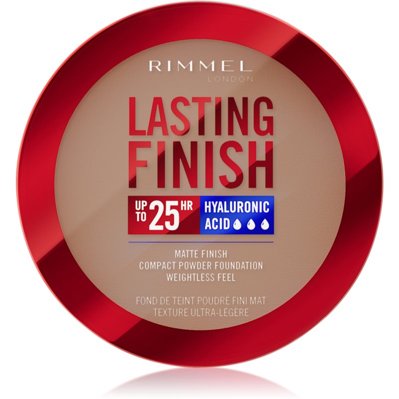 Rimmel Lasting Finish 25H pudra compacta SPF 20 culoare 011 Caramel 7 g