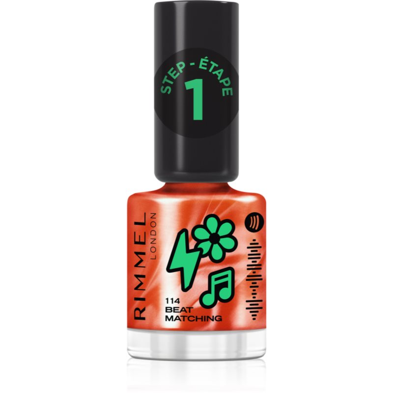 Rimmel Super Gel Lacquer lac de unghii culoare 114 Beat Matching 12 ml