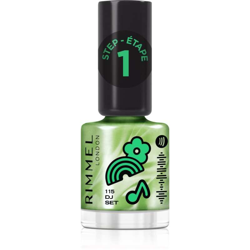 Rimmel Super Gel Lacquer lac de unghii culoare 115 DJ Set 12 ml