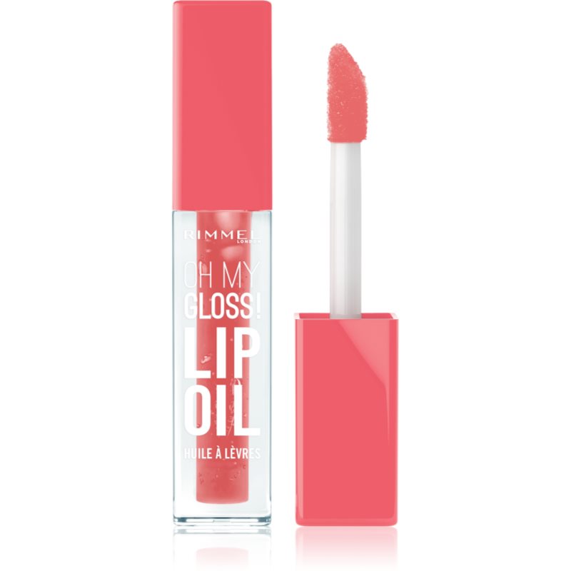 Rimmel Oh My Gloss! Lip Oil ulei pentru buze cu efect de hidratare culoare 006 So Rosy 4.5 ml