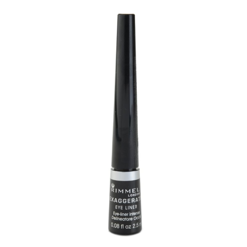 Rimmel Exaggerate Eyeliner eyeliner culoare 100% Black 2,5 ml