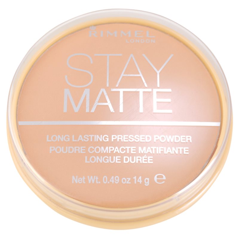 Rimmel Stay Matte pudră culoare 009 Amber 14 g