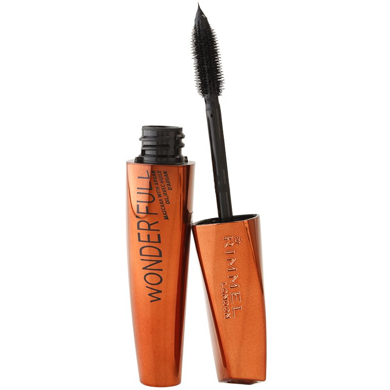 Rimmel Wonder\'Full mascara cu ulei de argan culoare 001 Black 11 ml