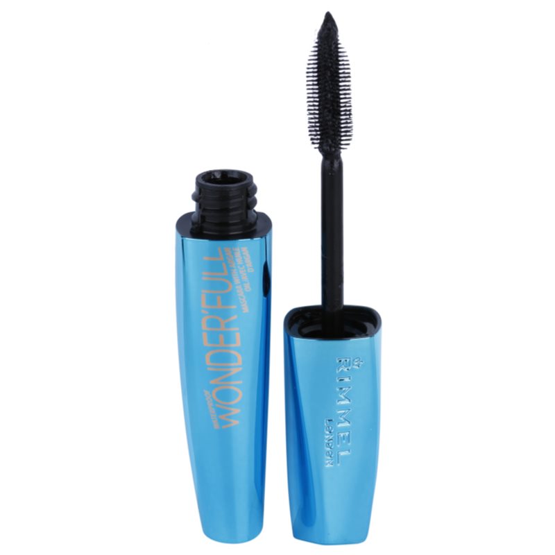 Rimmel Wonder\'Full mascara rezistent la apa culoare 001 Black 11 ml