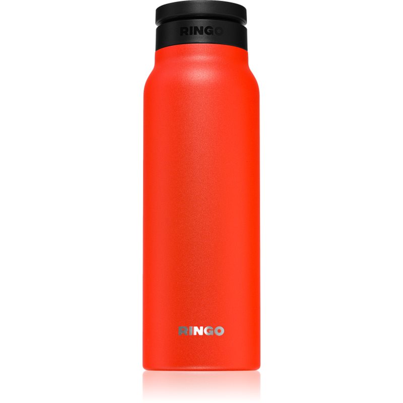 Ringo MagSafe® Water Bottle sticlă termos cu suport pentru telefon culoare Orange 710 ml