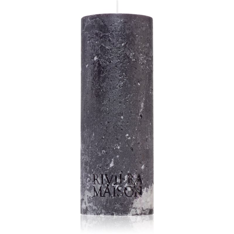 Rivièra Maison Pillar Candle Rustic Black lumanare I. 7x18 cm