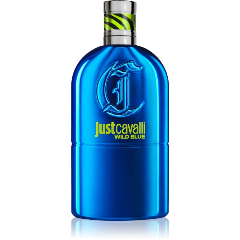 Roberto Cavalli Just Cavalli Wild Blue Eau de Toilette pentru bărbați 90 ml
