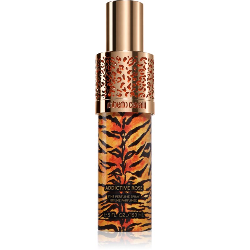 Roberto Cavalli Fine Perfume Mist Addictive Rose spray de corp parfumat pentru femei 150 ml