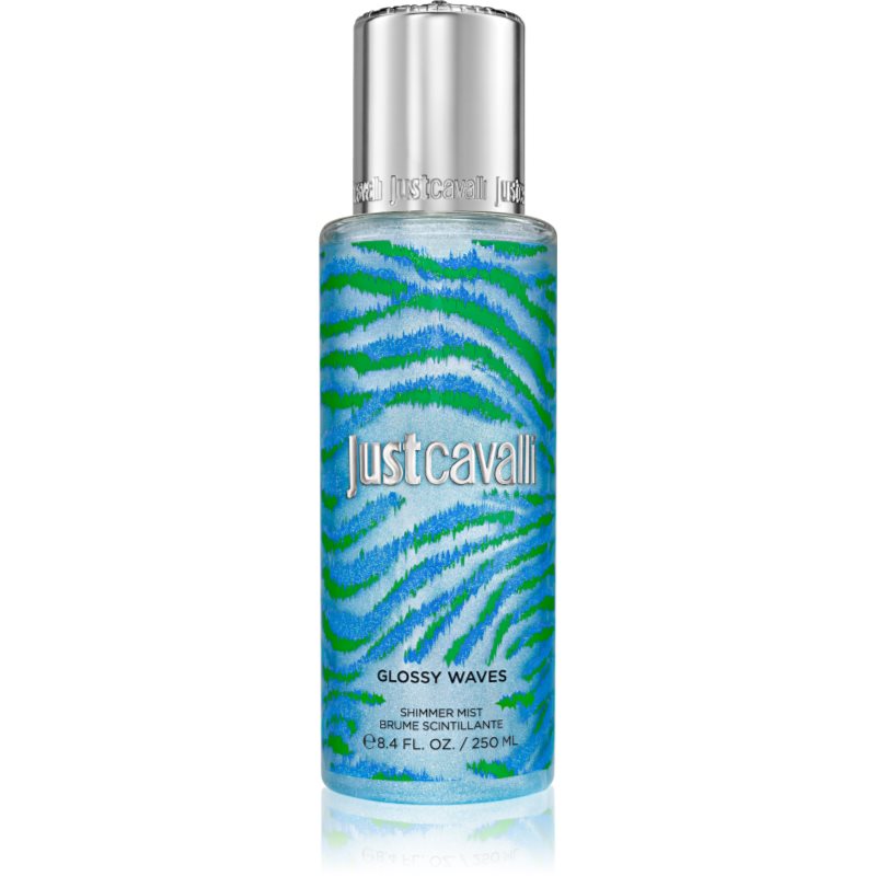 Roberto Cavalli Just Cavalli Glossy Waves stralucire intensa pentru corp pentru femei 250 ml