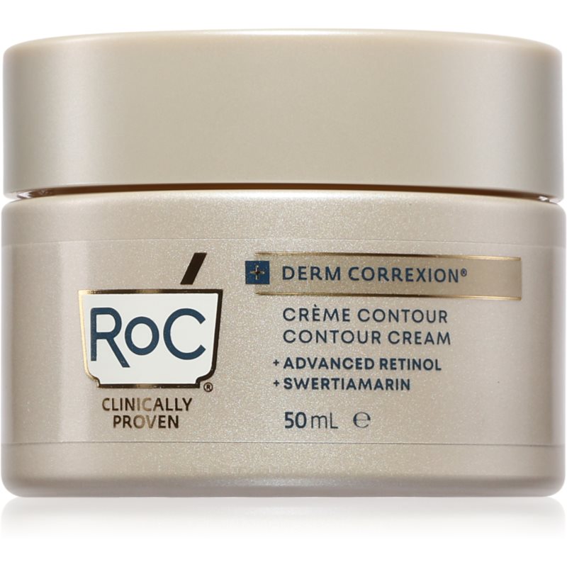 RoC Derm Correxion Contour cremă facială antirid pentru fermitate cu retinol 50 ml