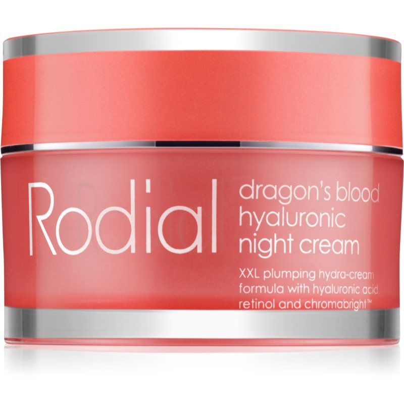 Rodial Dragon\'s Blood Hyaluronic Night Cream crema de noapte pentru reintinerire 50 ml