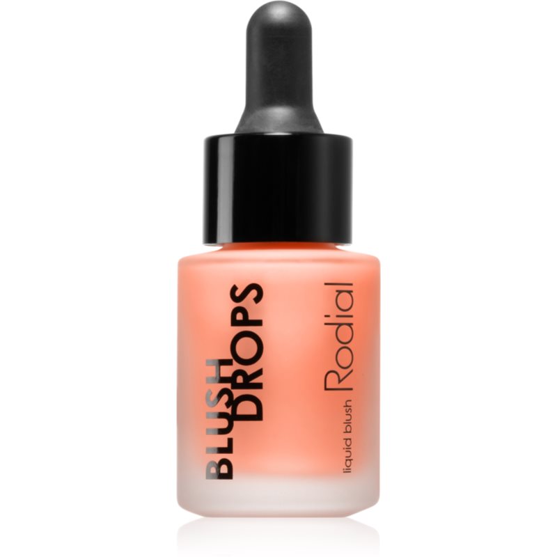 Rodial Blush Drops blush lichid și luciu de buze ofera hidratare si stralucire culoare Apricot Sorbet 15 ml