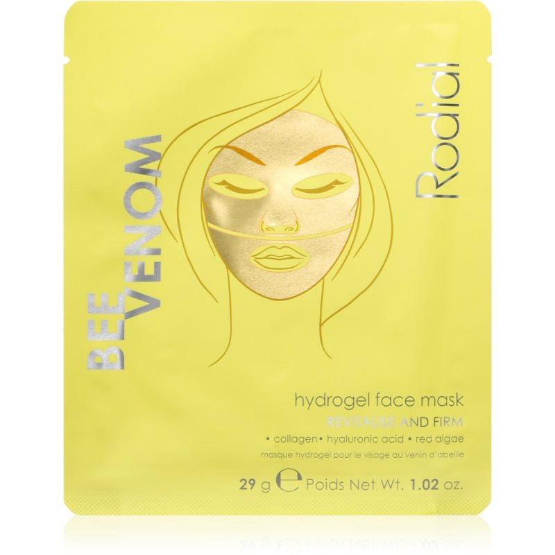 Rodial Bee Venom Hydrogel Face Mask mască relaxantă cu hidrogel 29 g