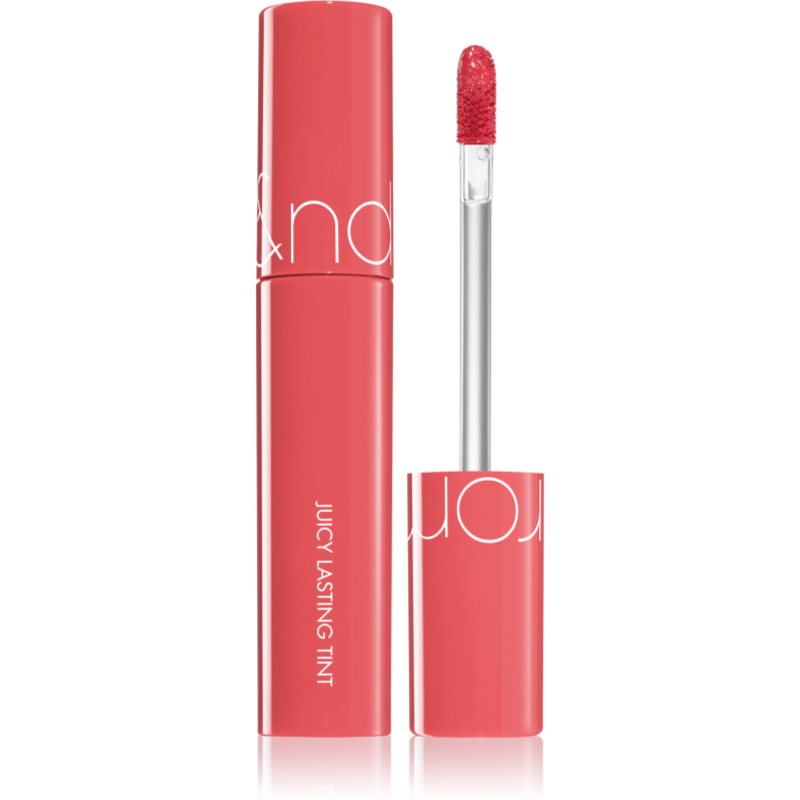 rom&nd Juicy Lasting luciu de buze intens pigmentat culoare 09 Litchi Coral 5,5 g