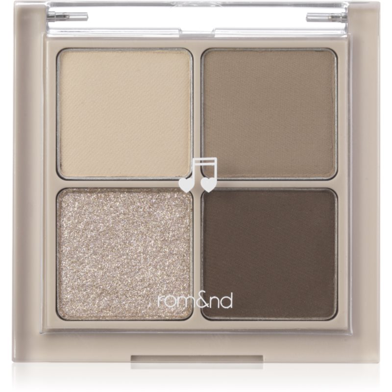 rom&amp;nd Better Than Eyes paletă cu farduri de ochi culoare #02 Dry Buckwheat flower 6.5 g