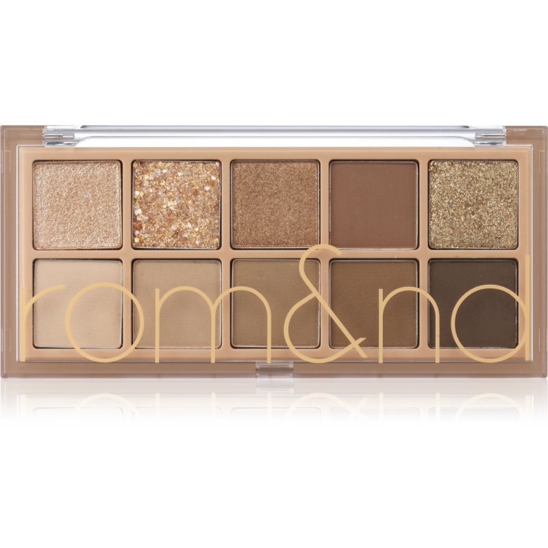 rom&amp;nd Better Than Palette paletă cu farduri de ochi pentru look perfect culoare 02 Mahogany Garden 7.5 g
