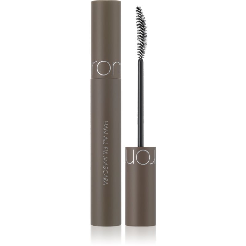 rom&amp;nd Han All Fix Mascara mascaral de lunga durata pentru volum și îndesirea genelor culoare L02 Long Ash 7 g