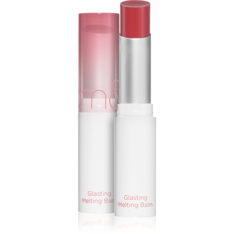rom&nd Glasting Melting Balm balsam de buze ofera hidratare si stralucire culoare 02 Lovely Pink 3.5 g