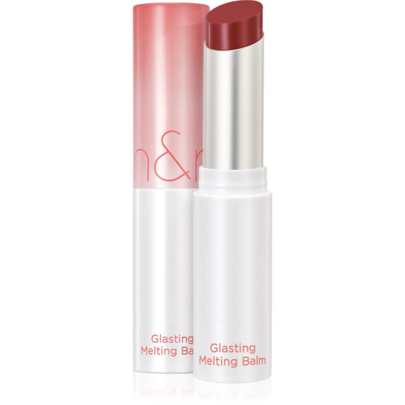rom&nd Glasting Melting Balm balsam de buze ofera hidratare si stralucire culoare 04 Hippie Berry 3.5 g