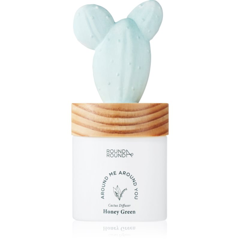 ROUND A‘ROUND Cactus Rabbit - Honey Green aroma difuzor cu rezervã 100 ml