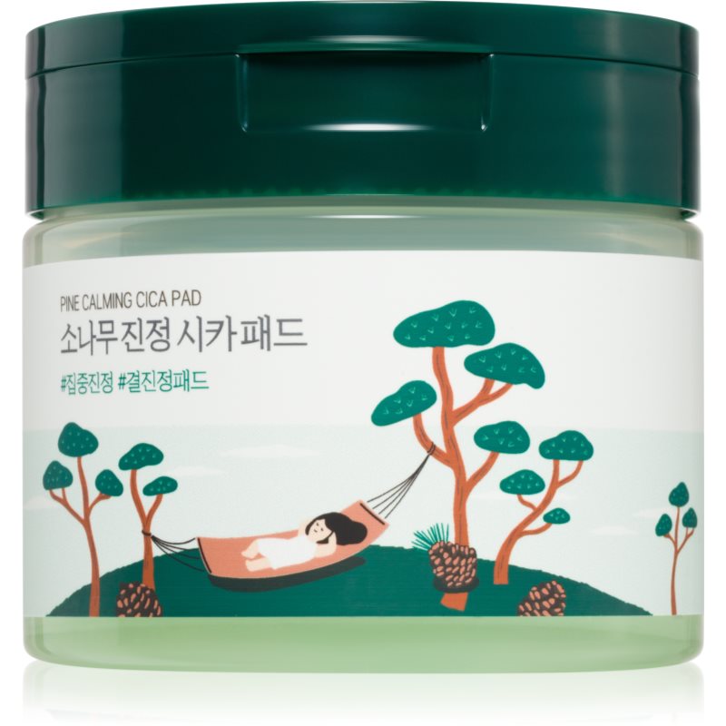 ROUND LAB Pine Calming Cica Pad tonisierende Pads zur Beruhigung der Haut 50 St.
