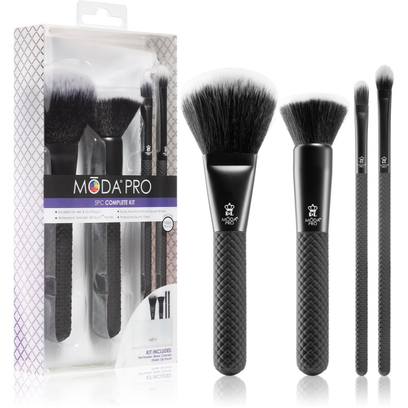 Royal and Langnickel Moda Pro Complete Kit set de pensule cu geantă