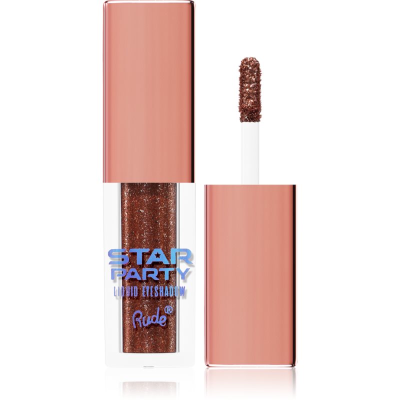 Rude Cosmetics Star Party farduri de ochi lichide cu sclipici culoare After Glow 3.5 g