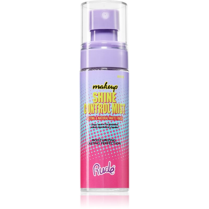 Rude Cosmetics Shine Control Mist spray de fixare pentru controlul luciului 60 ml