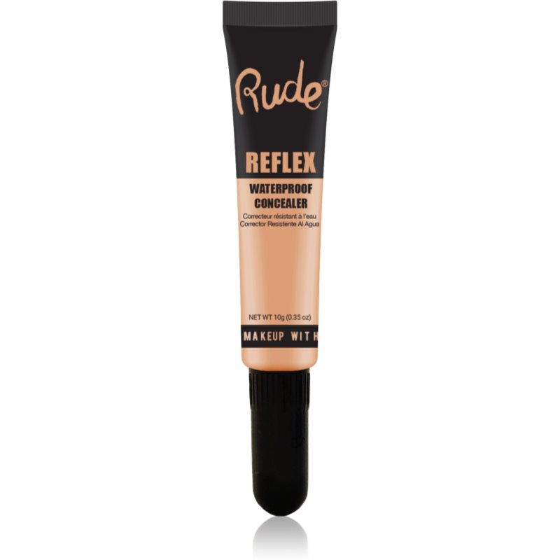 Rude Cosmetics Reflex Waterproof Concealer Corector rezistent la apa acoperire completa culoare Vanilla 05 10 g