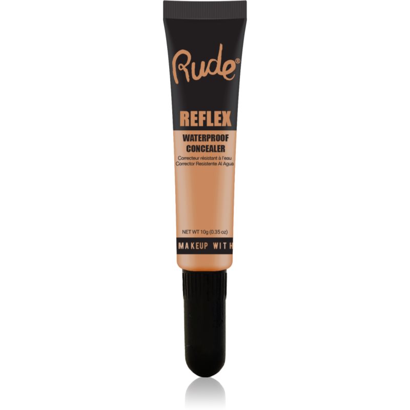 Rude Cosmetics Reflex Waterproof Concealer Corector rezistent la apa acoperire completa culoare Honey 08 10 g