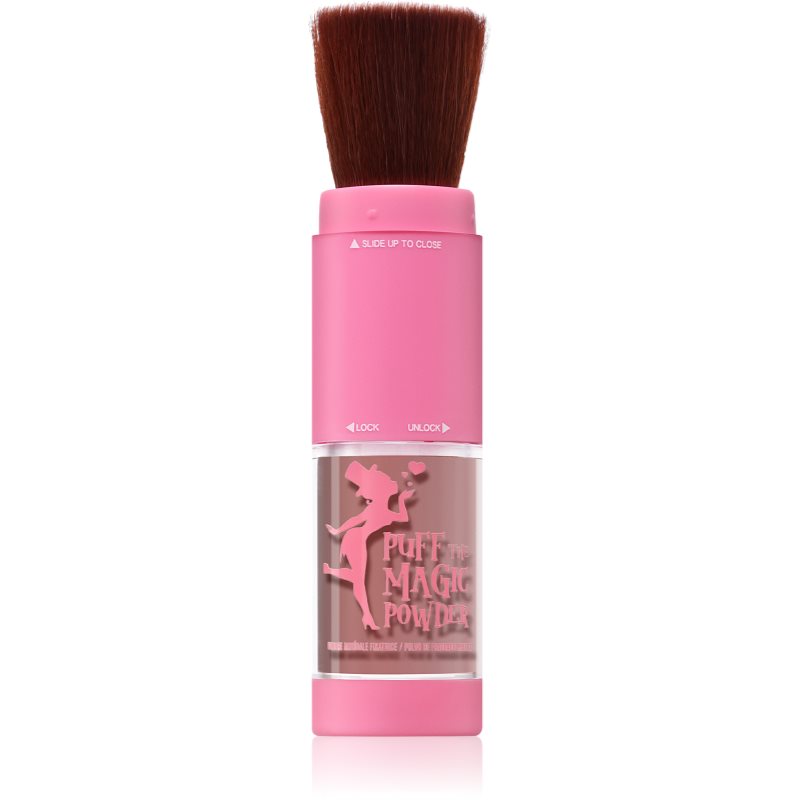 Rude Cosmetics Puff The Magic Powder Watermelon pudra de fixare culoare Tender Rose 6.5 g