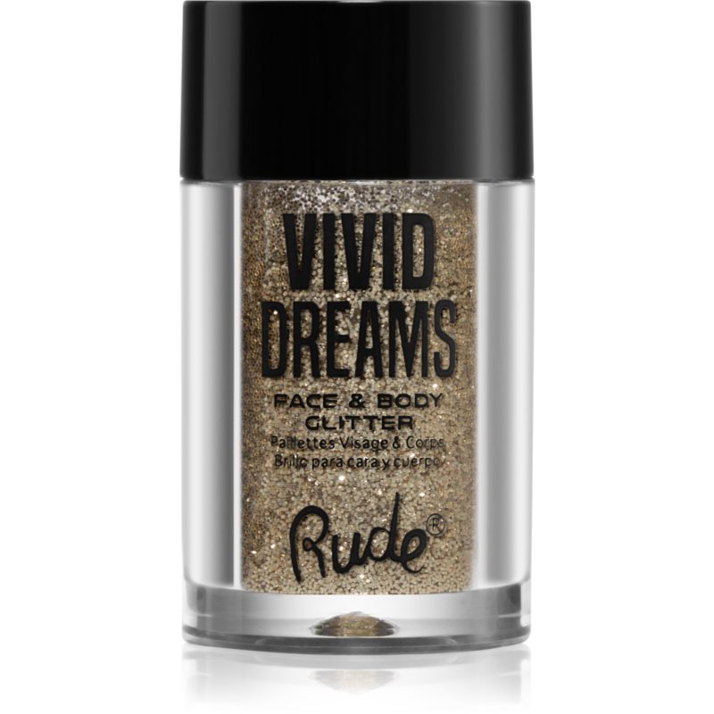 Rude Cosmetics Vivid Dreams sclipici pentru față și corp culoare Visionary 2.7 g