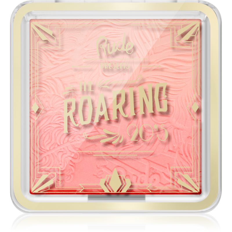 Rude Cosmetics The Roaring 20\'s Ombre Blush fard de obraz sub forma de pudra culoare Euphoric 10 g