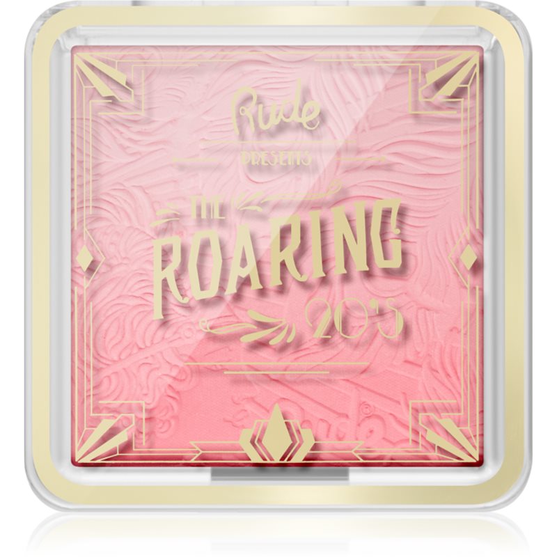 Rude Cosmetics The Roaring 20\'s Ombre Blush fard de obraz sub forma de pudra culoare Glamorous 10 g