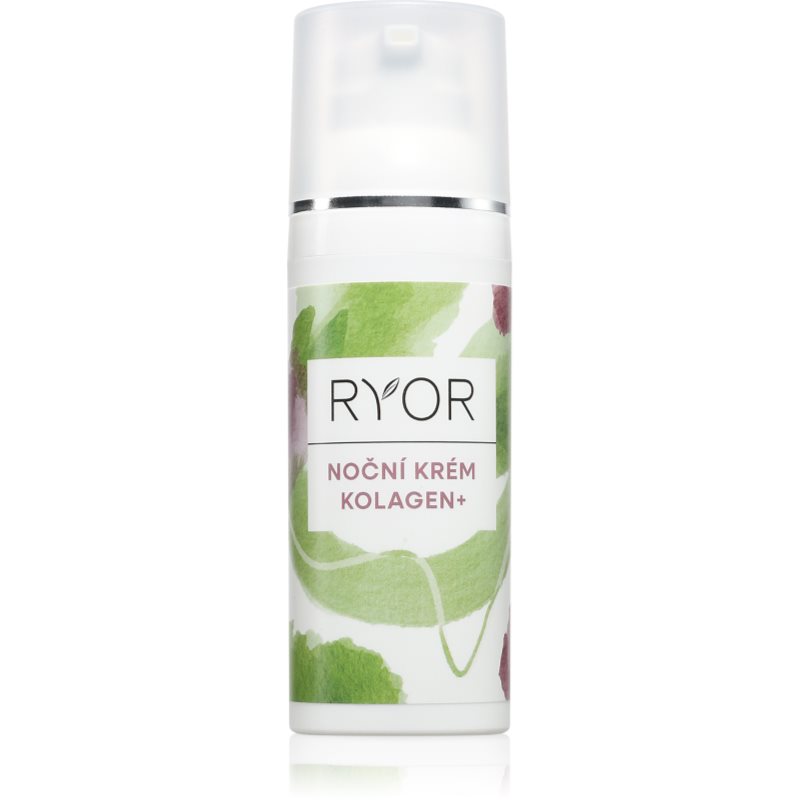 RYOR Kolagen+ crema de noapte pentru stimularea secreției de colagen 50 ml