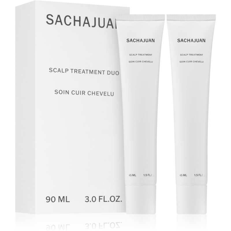 Sachajuan Scalp Treatment Duo Ingrijire Activa Pentru Par Uscat Si Cu Matreata 90 Ml