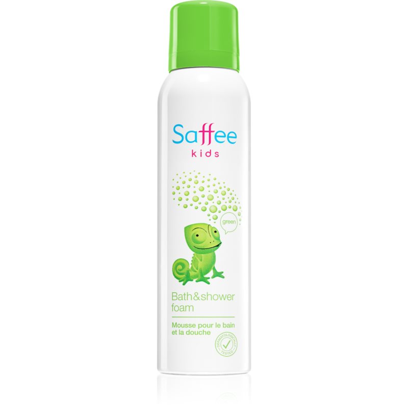 Saffee Kids Bath & Shower Foam spuma de curatare pentru copii green 150 ml