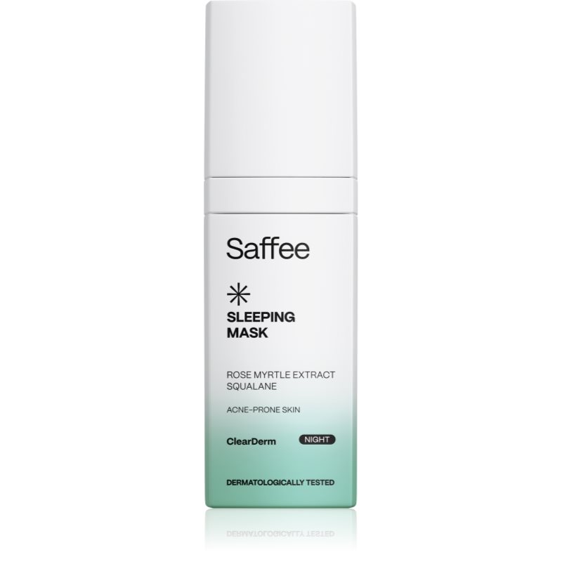Saffee ClearDerm Sleeping Mask Masca de noapte pentru pielea problematica 30 ml