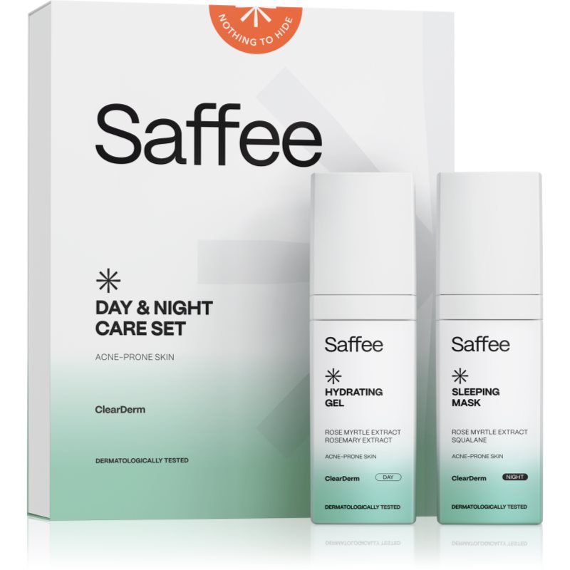 Saffee ClearDerm Day &amp; Night Care Set set pentru pielea problematica