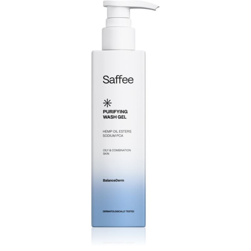 Saffee BalanceDerm Purifying Wash Gel gel de curățare pentru ten gras și mixt 200 ml