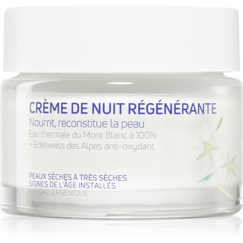 SAINT-GERVAIS MONT BLANC EAU THERMALE crema regeneratoare de noapte anti-îmbătrânire 50 ml