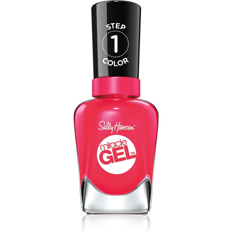 Sally Hansen Miracle Gel™ gel de unghii fara utilizarea UV sau lampa LED culoare 220 Pink Tank 14,7 ml