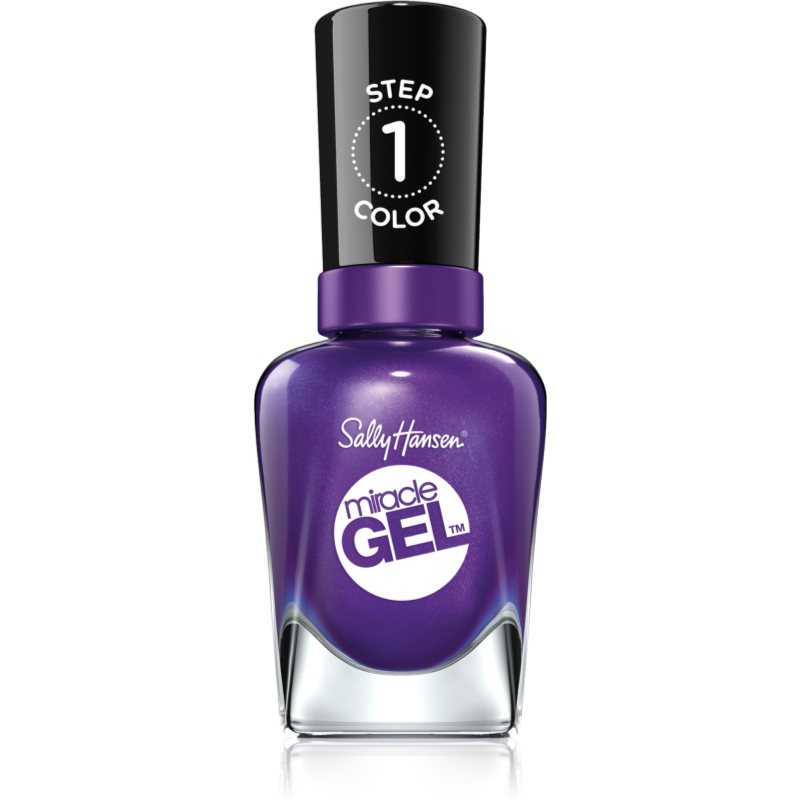 Sally Hansen Miracle Gel™ gel de unghii fara utilizarea UV sau lampa LED culoare 570 Purplexed 14,7 ml