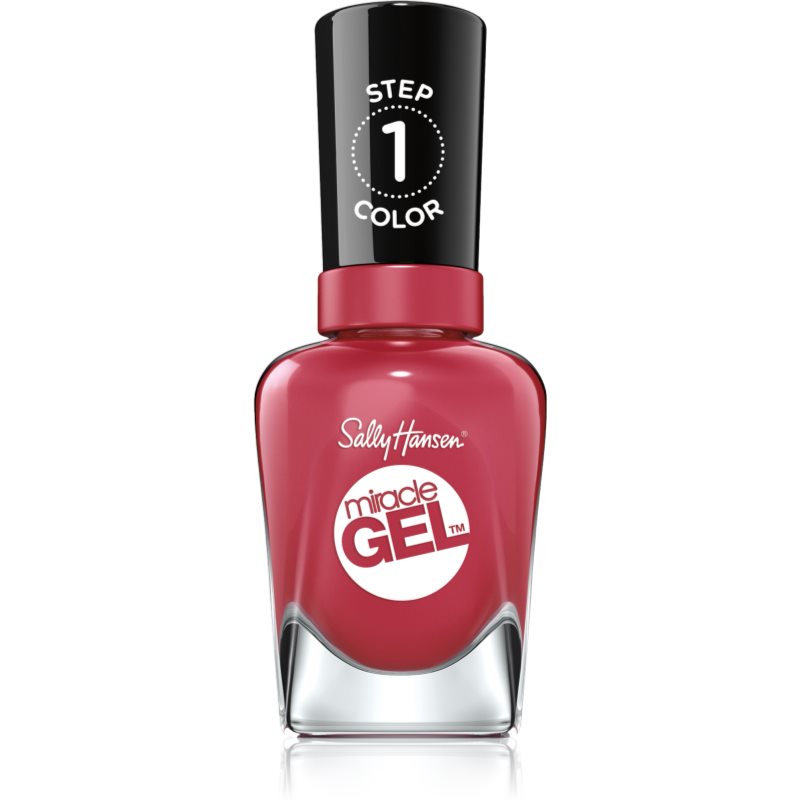 Sally Hansen Miracle Gel™ gel de unghii fara utilizarea UV sau lampa LED culoare 256 Proper P-Rose 14,7 ml