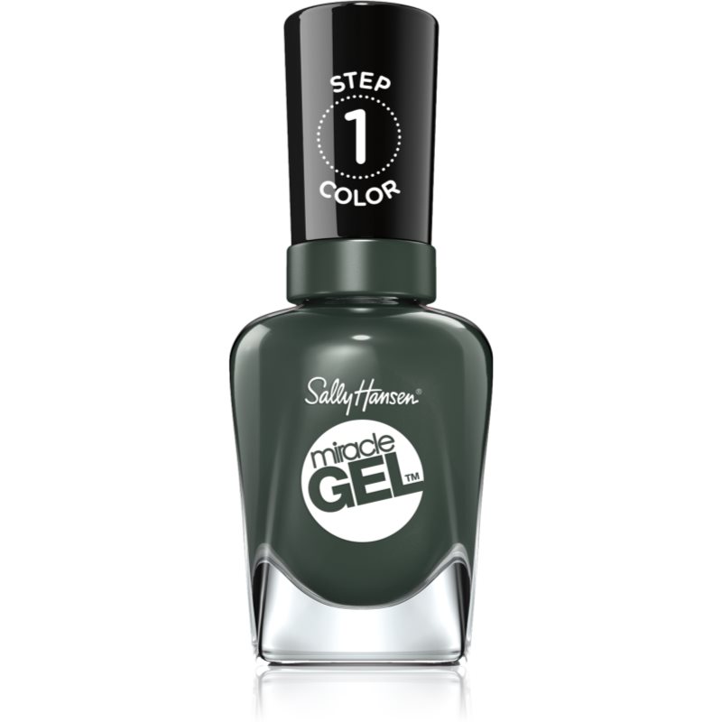 Sally Hansen Miracle Gel™ gel de unghii fara utilizarea UV sau lampa LED culoare 762 Leaf Me Be 14,7 ml