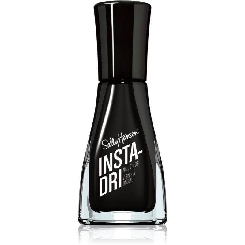 Sally Hansen Insta Dri lac de unghii cu uscare rapida culoare 573 Black To Black 9,17 ml