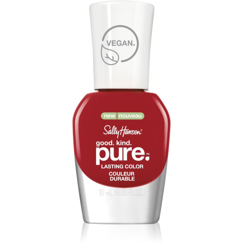 Sally Hansen Good. Kind. Pure. lac de unghii cu rezistenta indelungata cu efect de întărire culoare Pomegranate Punch 10 ml